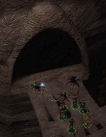 La forme de cette caverne n'invite pas  la mditation