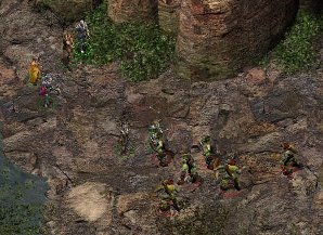 Les Orques se promnent en groupe