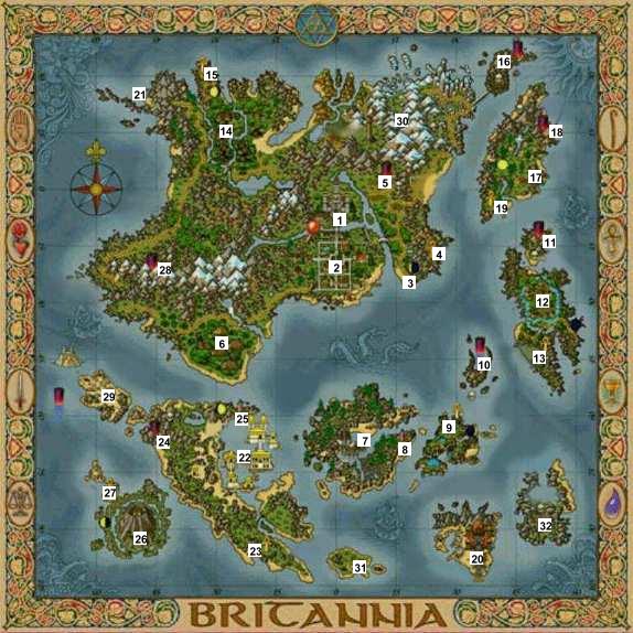 Carte de Britannia (61387 octets)